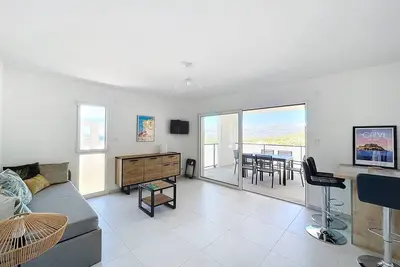 Appartement dans une résidence avec piscine