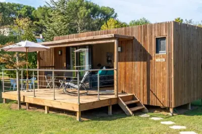 Image de Lou Mazet Chalet sur les chemins du tour d' Aubrac à 3. 5 kms de l'autoroute A75