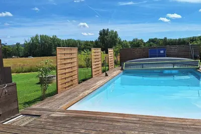 Image de La Maison Corré'Zen, Classé 3***. \nPiscine chauffée, Climatisation,