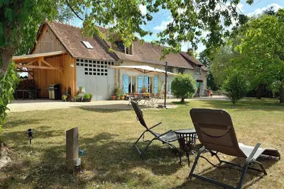 Image de Gîte Le Corbier. Absolute peace and yet only 10km from the A77 autoroute.