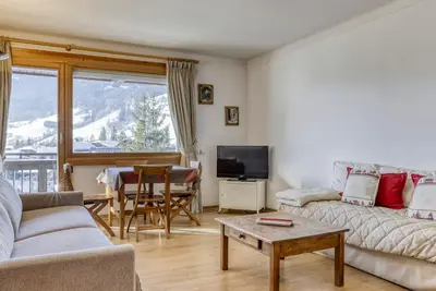 Image de Studio à Megève, 4 pers, Parking, WiFi, Animaux admis