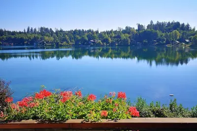 Image de Double room with balcony, lake view/ side lake view - Seepension Smoley ***