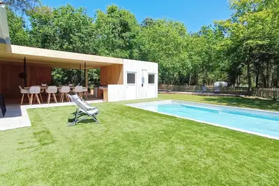 Image de Villa piscine chauffée et spa entre lac et océan