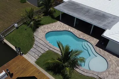 Image de Private Oasis: Charming 3-bedroom house in Cocoa Beach with Ac, WiFi