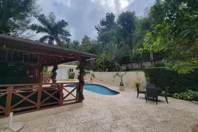 4-bedroom villa in Pedro Brand with Ac, WiFi, Pool, jacuzzi Enjoy your stay