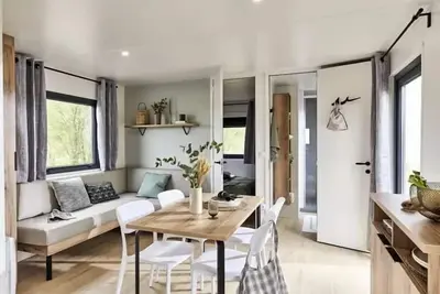 Image de Lodge \" Elegance \" 2 Schlafzimmer - klimatisierte 4 Personen