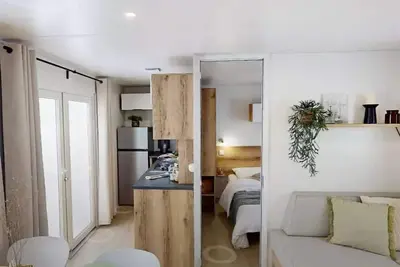 Image de Lodge \" Elegance \" 3 Schlafzimmer - klimatisiert 6 Personen