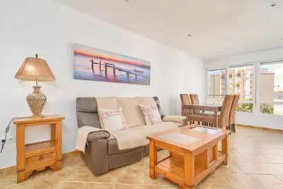 Image de Appartement 'Centro Internacional A117' avec vue sur la mer, Wi-Fi et climatisation