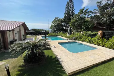 Image de Beachfront house on a paradisiacal beach.
