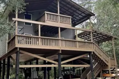Image de Charming 3-bedroom house on the Ocmulgee River in Hawkinsville, Ga with WiFi.
