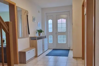 Image de Maison de vacances 'Kleine Auszeit' avec terrasse privée, jardin privé et Wi-Fi