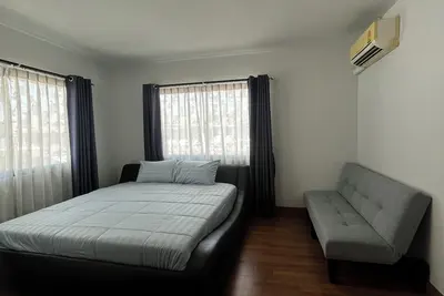 3-bedroom 2 story house in Pattaya, Thailand with Ac, WiFi. Relax and unwind