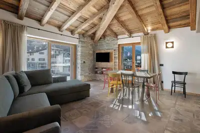 Image de Appartement \"Samatè\" avec vue sur les montagnes, terrasse privée et Wi-Fi