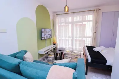 Image de Green Luxury Studio W/Pool, Netflix& Free Parking\n\n