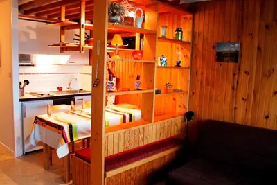 Studio au cœur de Super Besse - Vue pistes, Parking, 4 pers