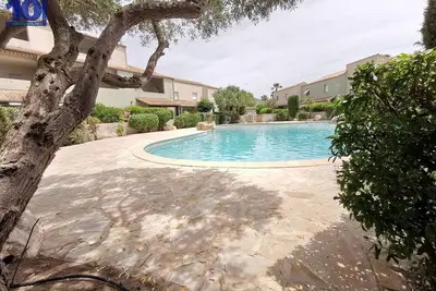 Image de Pavillon 7 pers avec piscine, clim, parking à Valras-Plage