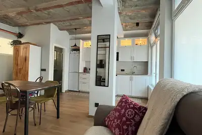 Image de Loft Studio on the Madrid Río promenade.