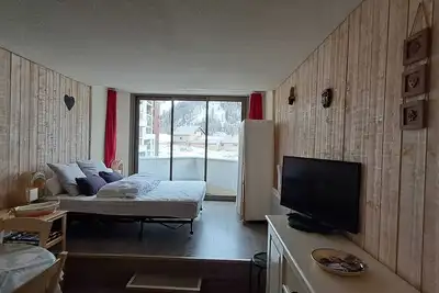 Image de appartement sur les pistes à Isola 2000