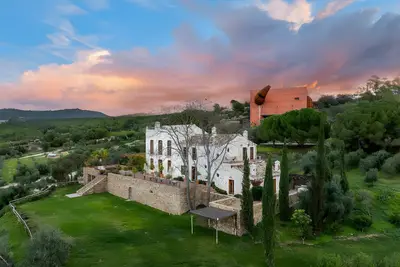 Image de Maison de campagne \"La Organic\" avec vue sur la montagne, Wi-Fi et climatisation
