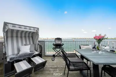 Image de But Meere - infrared sauna, fireplace, whirlpool tub, shower, balcony, beach chair, barbecue
