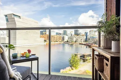 Image de Luxury 2-bedroom apartment with WiFi, Ac in welcoming Oslo