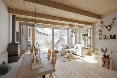 Image de Chalet #2 mit 3 Schlafzimmern und Sauna