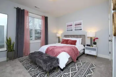 Image de Charming and comfortable 3-bedroom house with WiFi, Ac in welcoming Durham