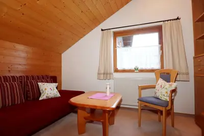 Image de Appartement \"Fingerhut\" avec vue sur les montagnes, terrasse privée et Wi-Fi