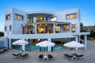 Image de Villa Zafira - Lux. Seaview Manor - Kallithea Hill