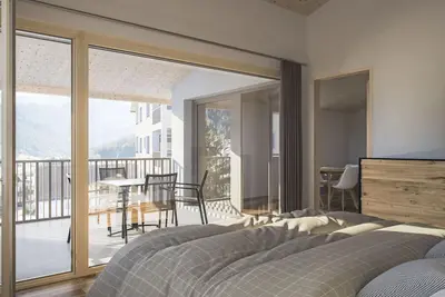 Image de Joli appartement pour 4 personnes avec Wifi, Tv, balcon, vue panoramique et parking