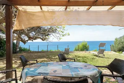 Image de Appartement 'Paola' avec vue sur la mer, jardin privé et climatisation