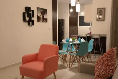 Image de Beach, your apartment near the sea and the Mayan Train