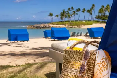 Image de 𝐅𝐢𝐧𝐝𝐢𝐧𝐠 𝐌𝐞𝐢𝐥𝐢’𝐬 Gorgeous KoOlina Beachfront Resort+Amenities. Studio