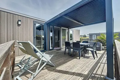 Image de Mobil-home Grand Confort: 2 ch, piscine, plage Ă 200m, parking, wifi