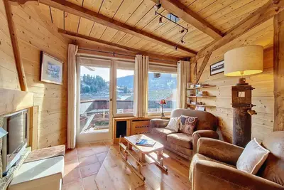 Image de Appartement 6 pers, 2 chambres, La Clusaz, Wifi, parking