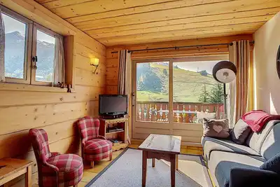 Image de La Clusaz - Appartement familial pour 6 pers avec 2 chambres et balcon