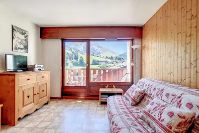 Image de Appartement cosy pour 6 pers à La Clusaz, 2 chambres, wifi, proximité pistes