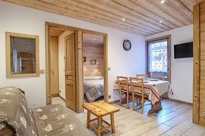 Image de La Clusaz - Appartement cosy pour 4 pers avec balcon et Wifi