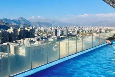 Image de Cozy studio in charming Santiago with fitness room, Ac, WiFi