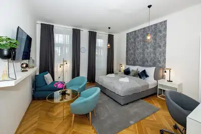 Image de Delightful 1 bedroom near Schönbrunn and Westbahnhof with porch