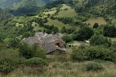Image de Ferme du 17 ème siécle, avec une vue exceptionnelle sur le Causse Méjean