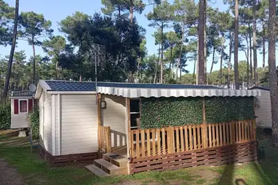 Image de Location mobil home de luxe, spacieux et confortable, 3 chambres, tout équipées