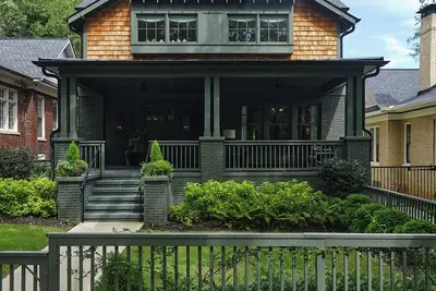 Image de Luxury Midtown 4br w/ King Suites & 2 Porches Close To World Cup