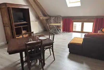 Image de Gîte Rouge paisible à la ferme, animaux acceptés, wifi inclus