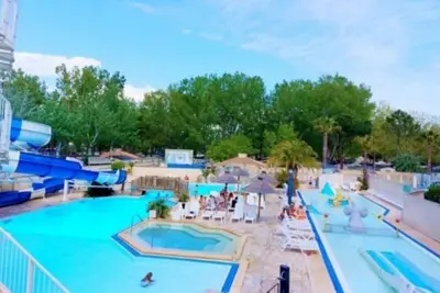 Image de Mobil Home climatisé Cosy family Camping 5* l'Eden