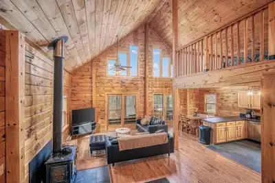 Image de River’s Bend -  Riverfront Bretton Woods Cabin