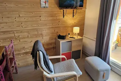 Image de Cosy T1 avec terrasse sud a 1mn du télésiège