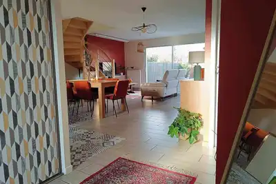 Image de Maison avec jardin et spa située entre Bordeaux et les vignobles médocains