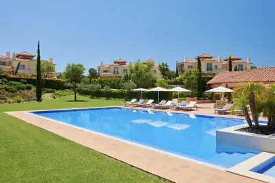 Your Algarve escape awaits: 2-bed villa with a heated communal pool