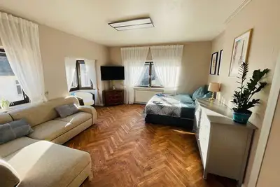 Image de Maison de vacances 'Ferienwohnung im Zentrum' avec vue sur la montagne et Wi-Fi